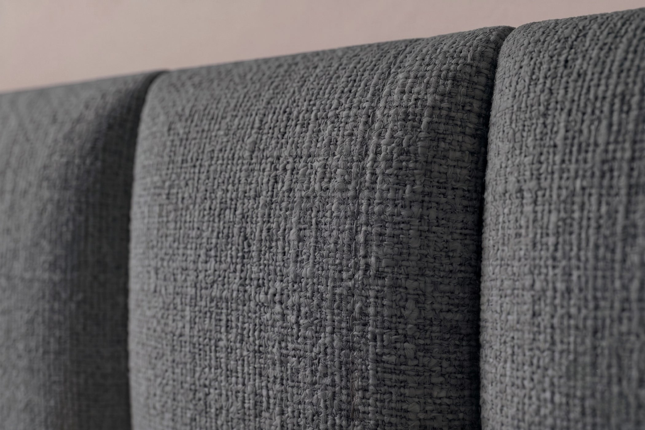 Boxspring Bari | Gris met 8 cm Topper
