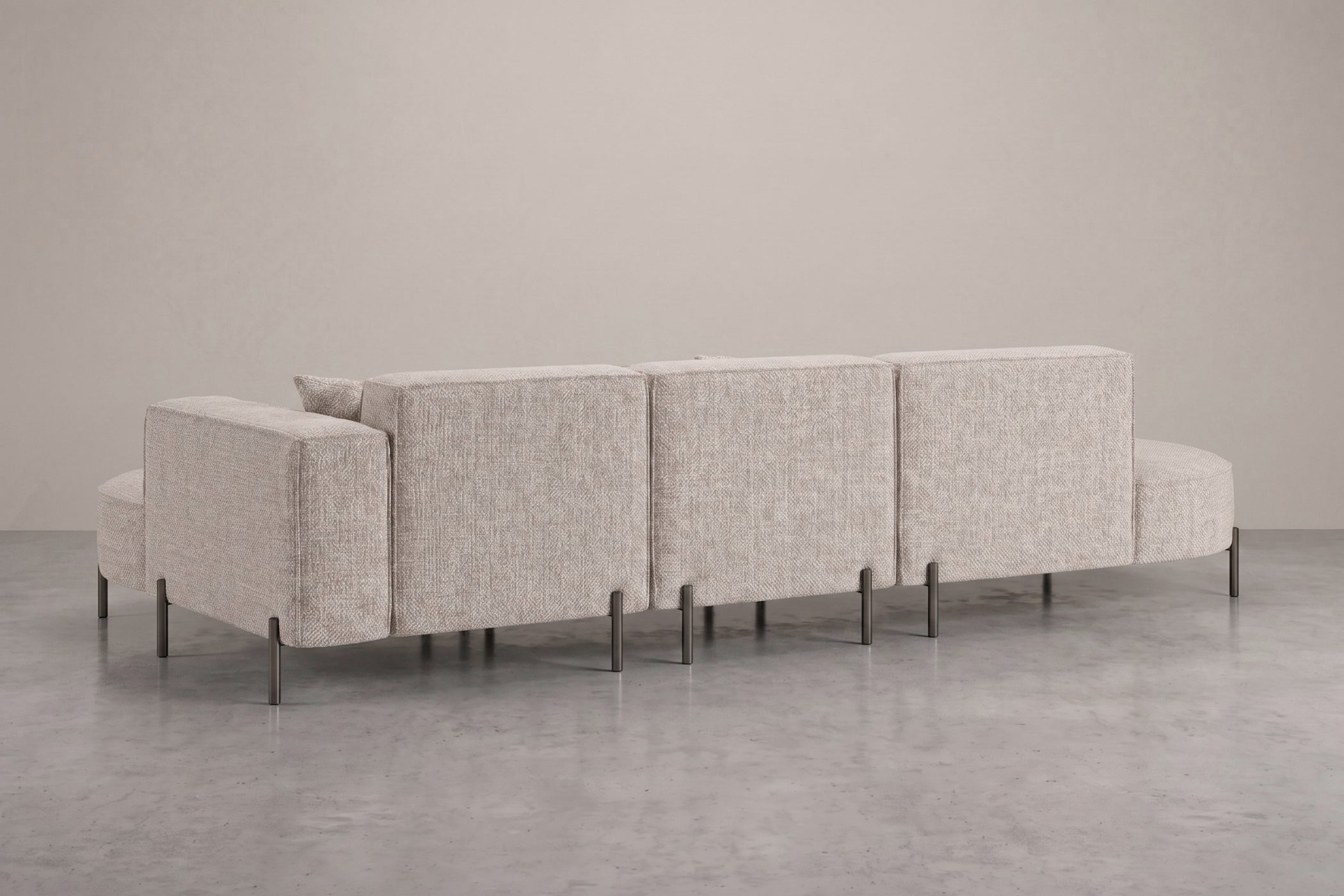 Canapé d'angle Belluno | Beige