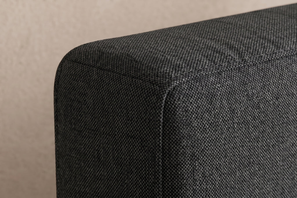Boxspring Matera | Gris met 8 cm Topper