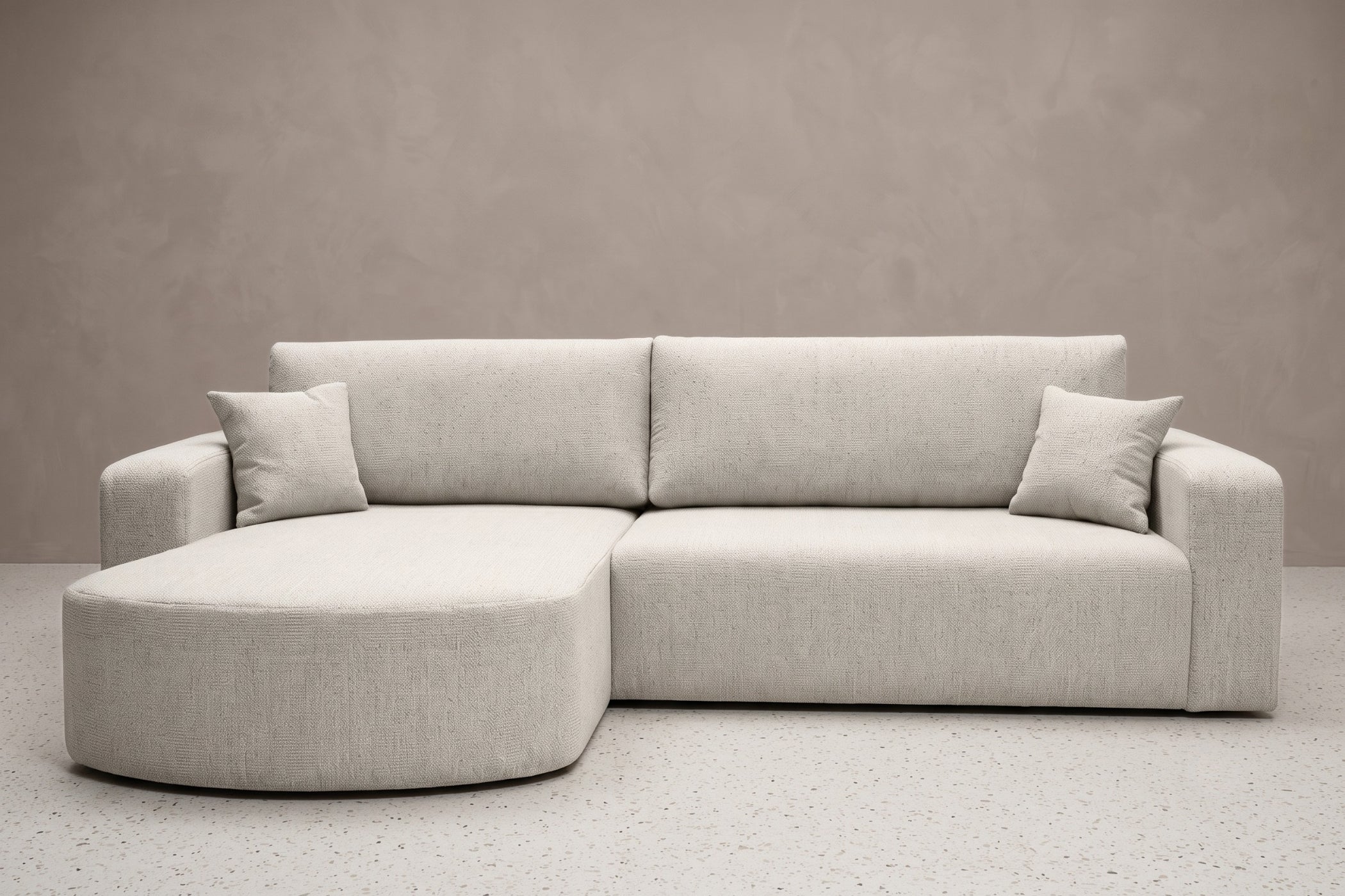 Canapé d'angle Pisa | Beige