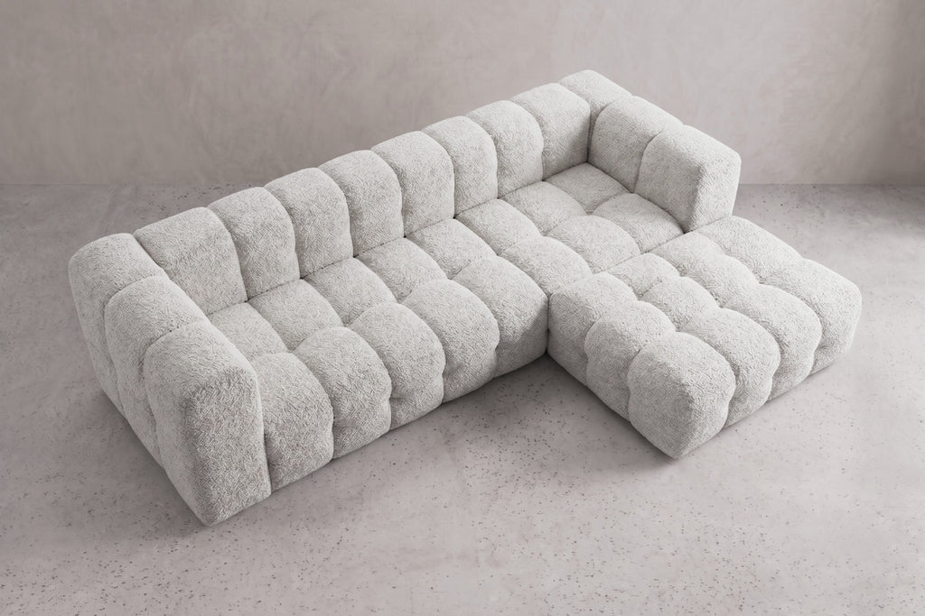 Canapé d'angle Avec Méridienne Urbino | Beige