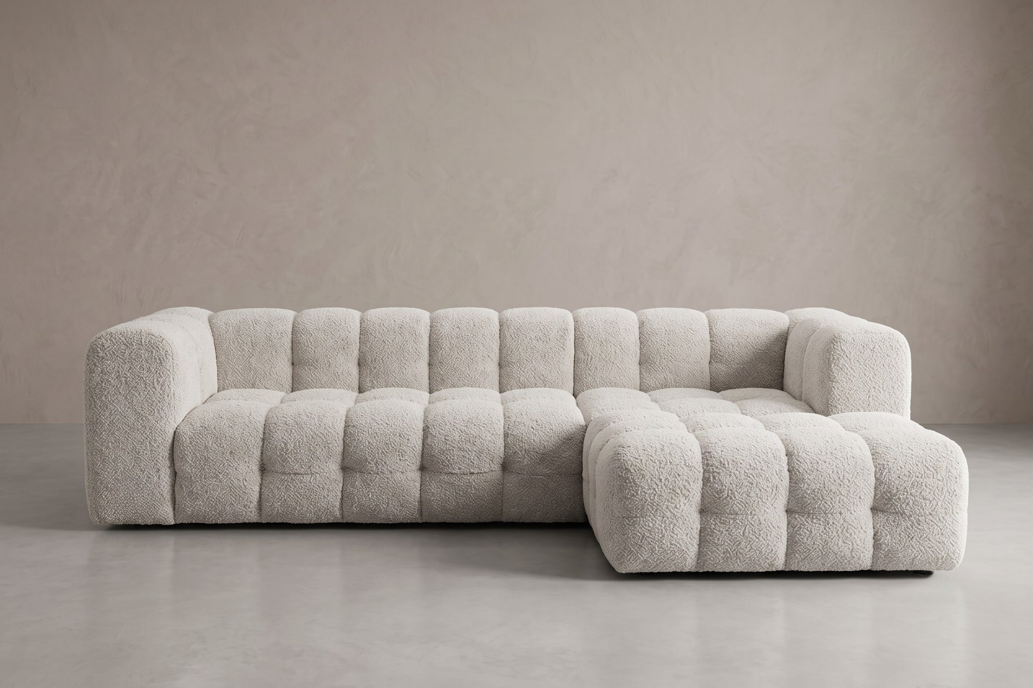 Canapé d'angle Avec Méridienne Urbino | Beige