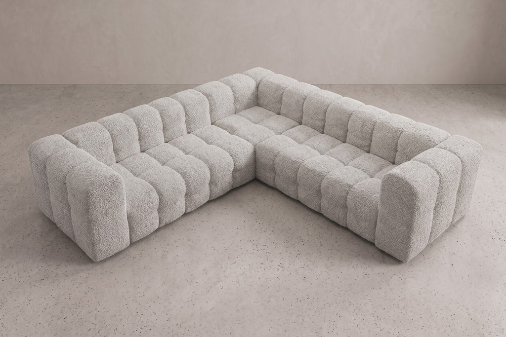 Canapé d'angle Classique Urbino | Beige