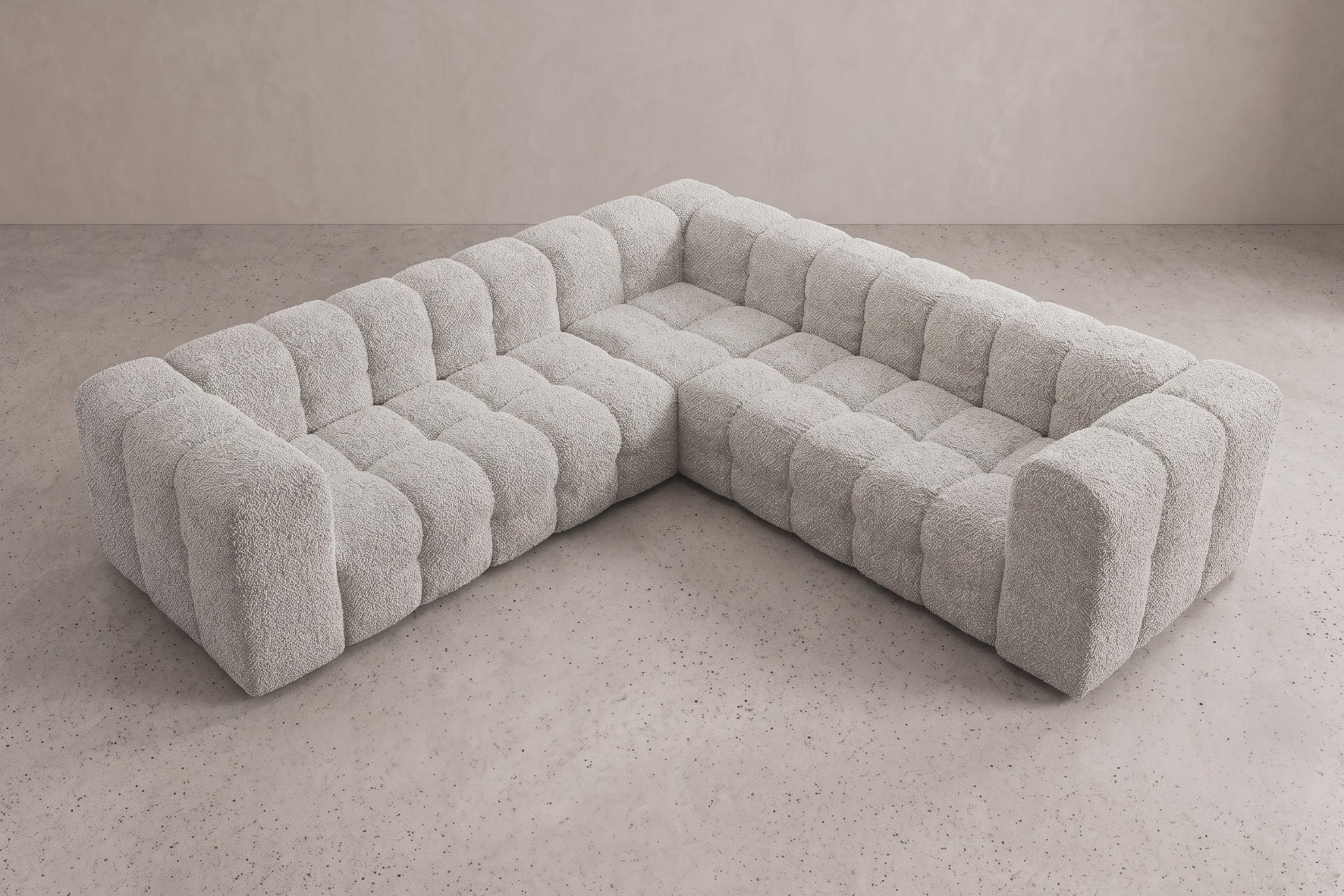 Canapé d'angle Classique Urbino | Beige