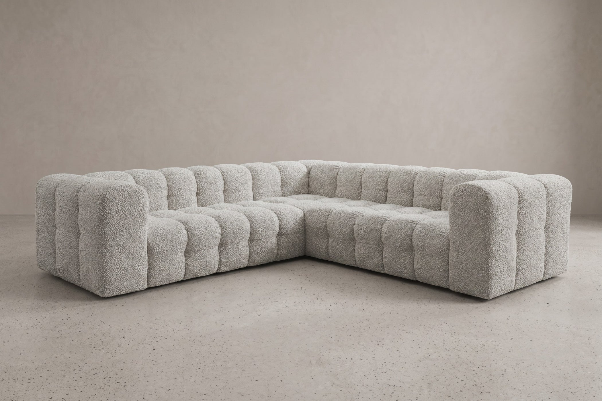 Canapé d'angle Classique Urbino | Beige
